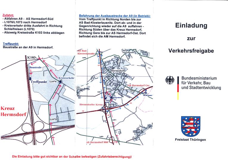 Verkehrsfreigabe